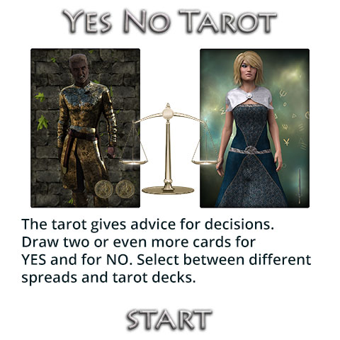Yes No Tarot Title